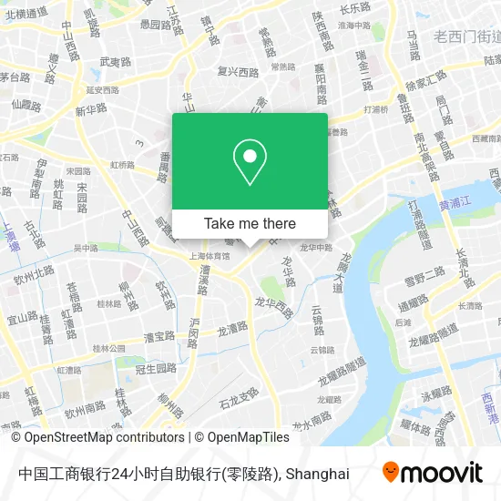 中国工商银行24小时自助银行(零陵路) map