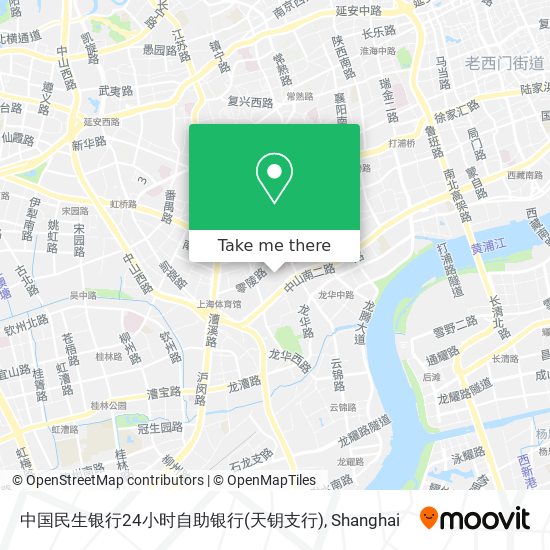 中国民生银行24小时自助银行(天钥支行) map