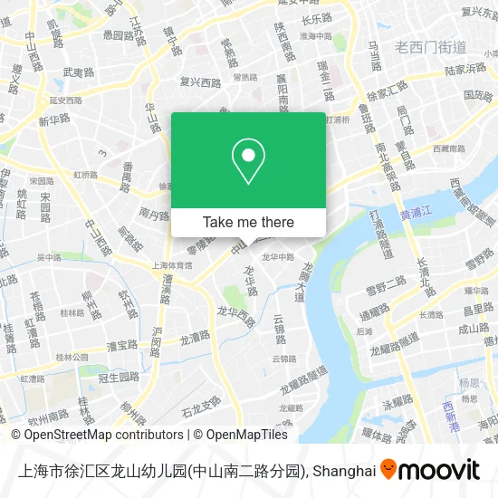 上海市徐汇区龙山幼儿园(中山南二路分园) map