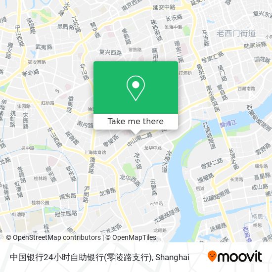 中国银行24小时自助银行(零陵路支行) map