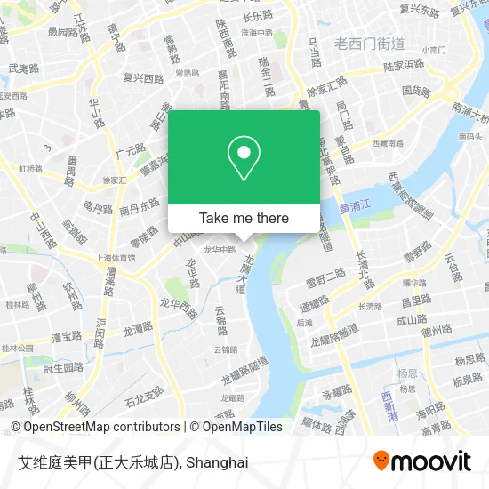 艾维庭美甲(正大乐城店) map