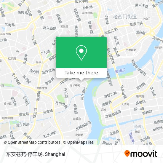 东安苍苑-停车场 map