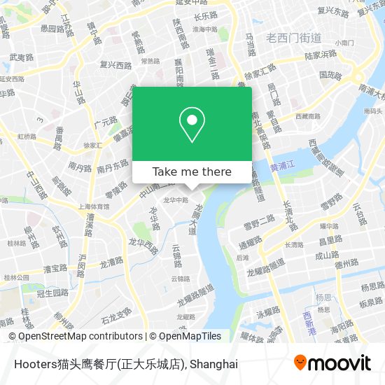 Hooters猫头鹰餐厅(正大乐城店) map