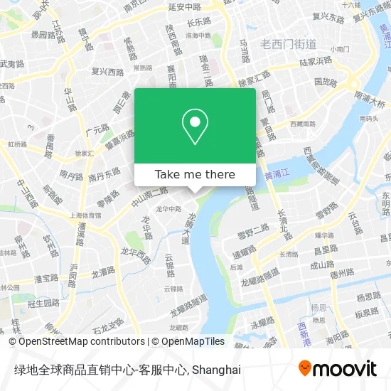 绿地全球商品直销中心-客服中心 map