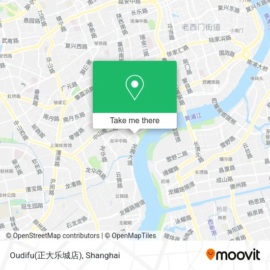 Oudifu(正大乐城店) map