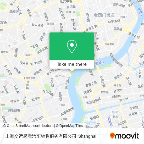 上海交运起腾汽车销售服务有限公司 map