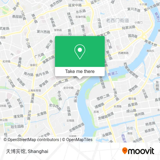 天博宾馆 map