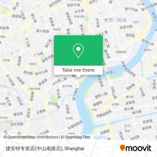 捷安特专卖店(中山南路店) map