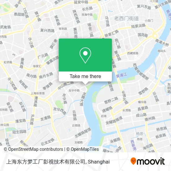 上海东方梦工厂影视技术有限公司 map