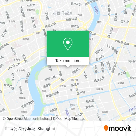 世博公园-停车场 map
