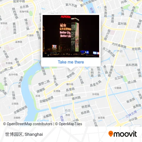 世博园区 map