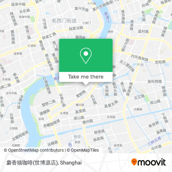 麝香猫咖啡(世博源店) map