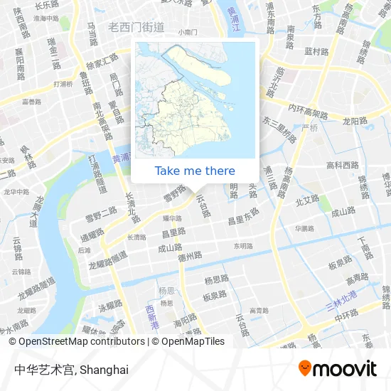 中华艺术宫 map