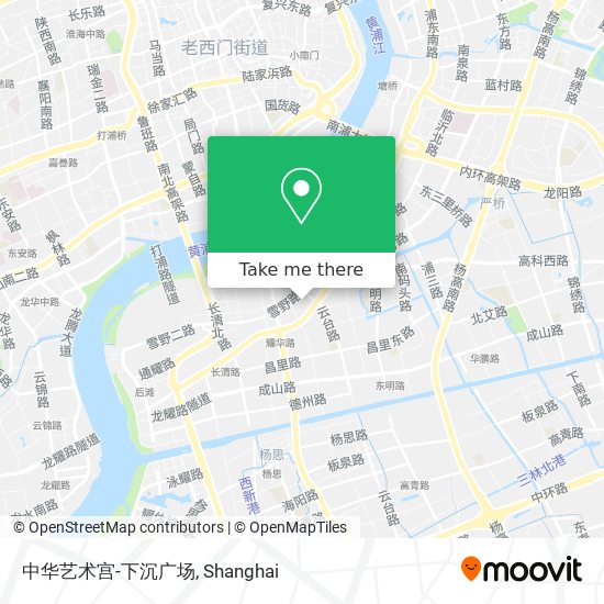 中华艺术宫-下沉广场 map