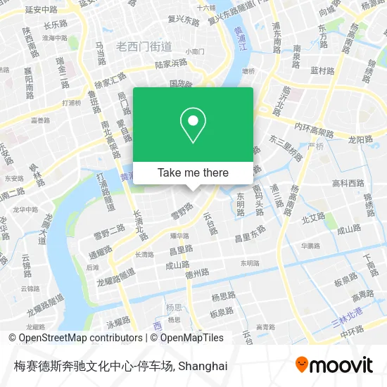 梅赛德斯奔驰文化中心-停车场 map