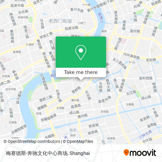 梅赛德斯-奔驰文化中心商场 map