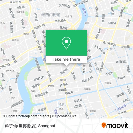 鲜芋仙(世博源店) map