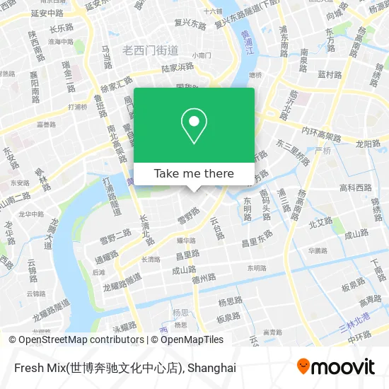 Fresh Mix(世博奔驰文化中心店) map