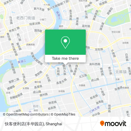 快客便利店(丰华园店) map
