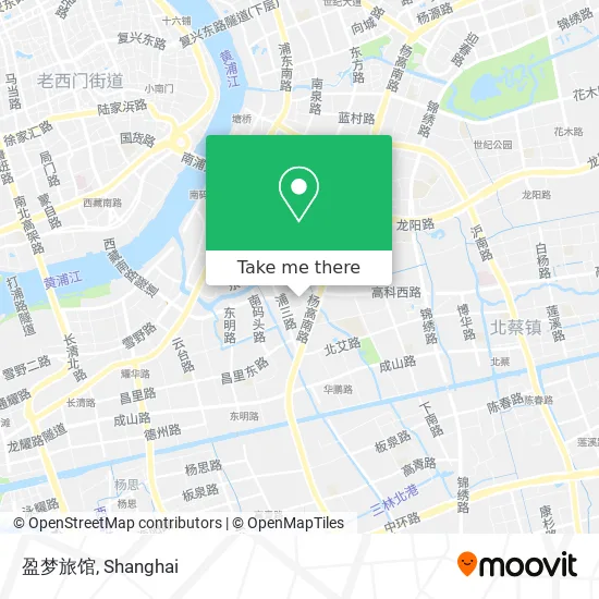 盈梦旅馆 map