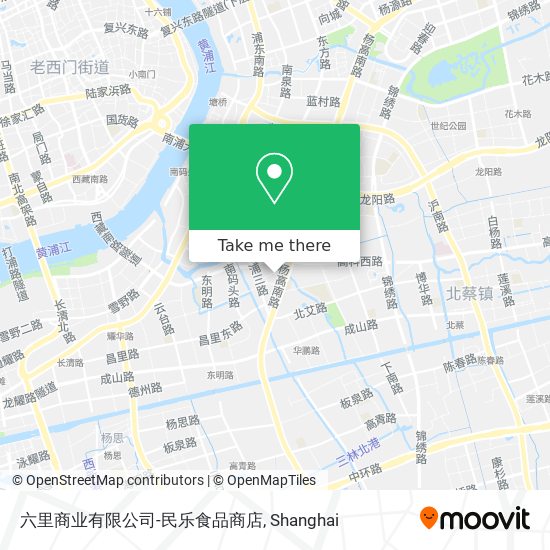 六里商业有限公司-民乐食品商店 map