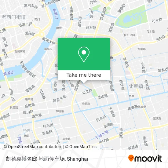 凯德嘉博名邸-地面停车场 map