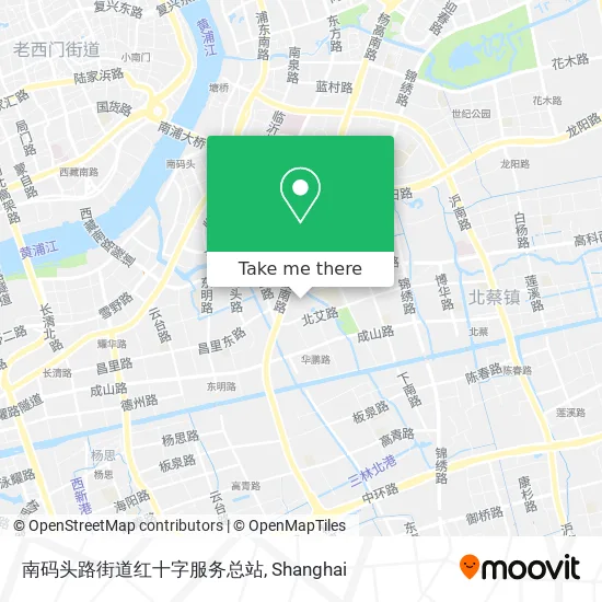南码头路街道红十字服务总站 map