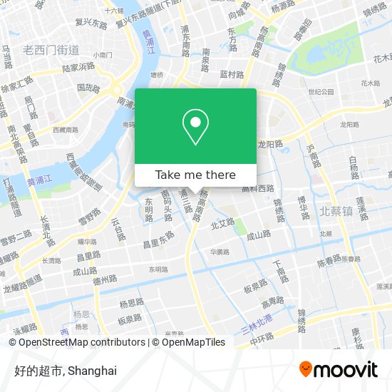 好的超市 map