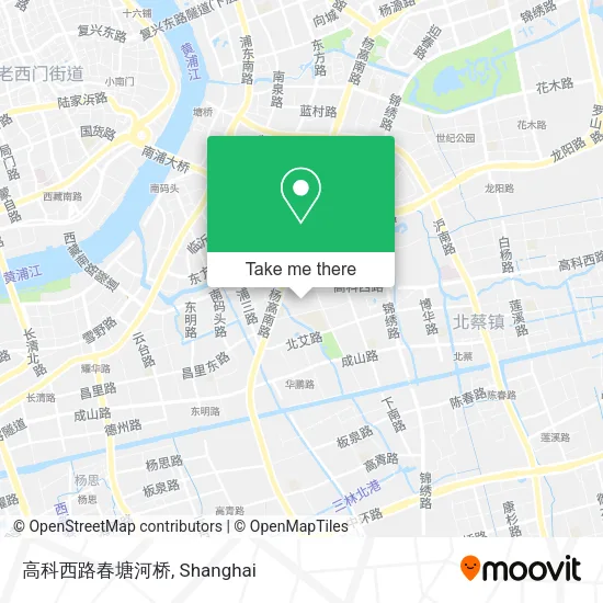 高科西路春塘河桥 map