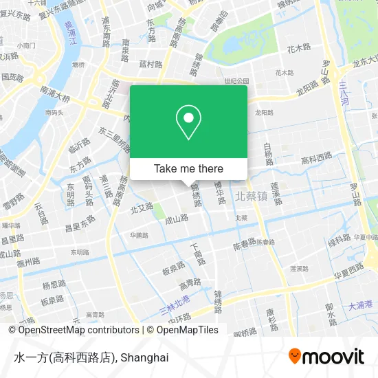 水一方(高科西路店) map