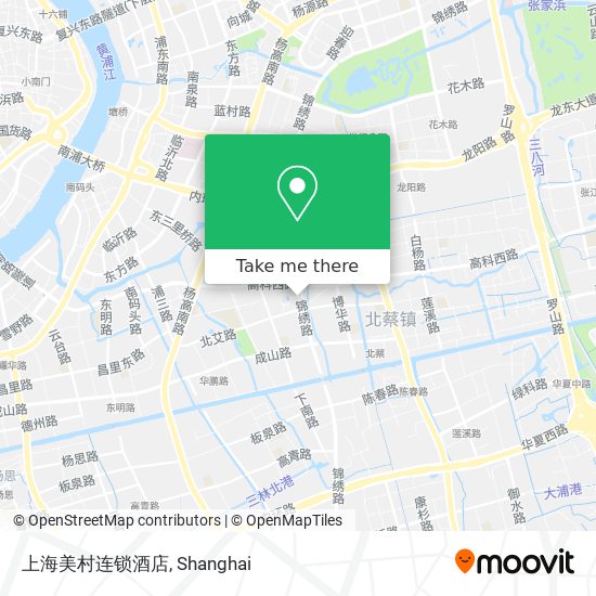 上海美村连锁酒店 map