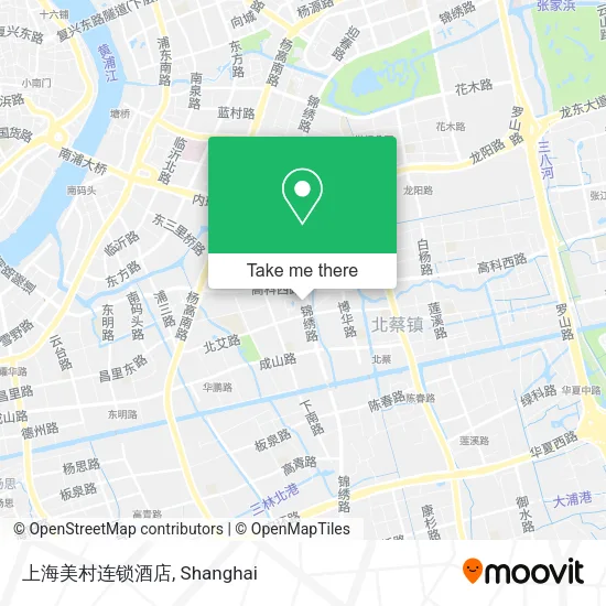 上海美村连锁酒店 map