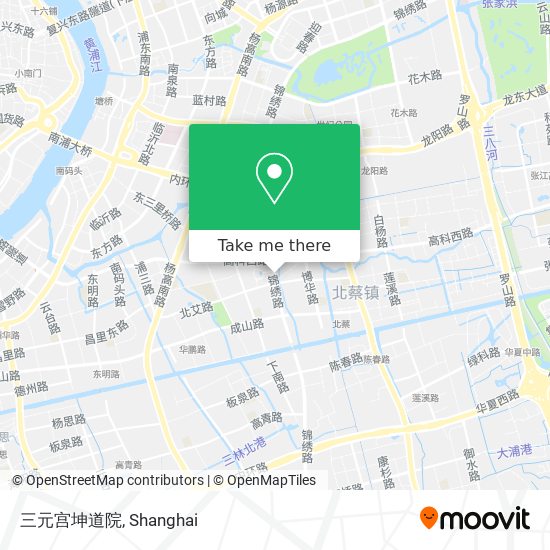 三元宫坤道院 map