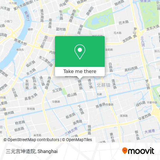 三元宫坤道院 map