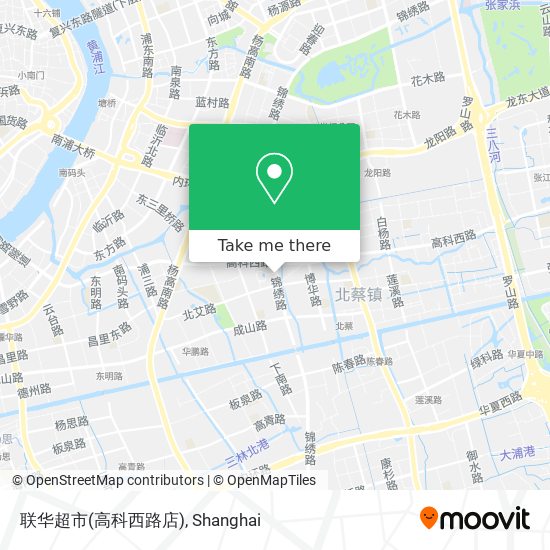 联华超市(高科西路店) map