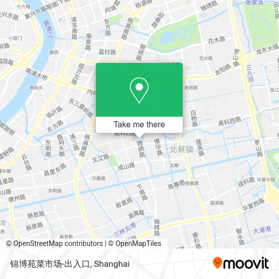 锦博苑菜市场-出入口 map