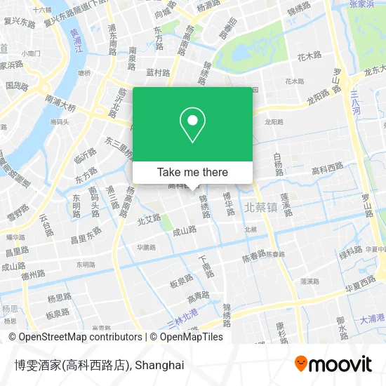 博雯酒家(高科西路店) map
