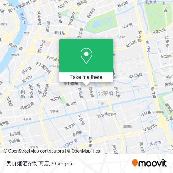 民良烟酒杂货商店 map