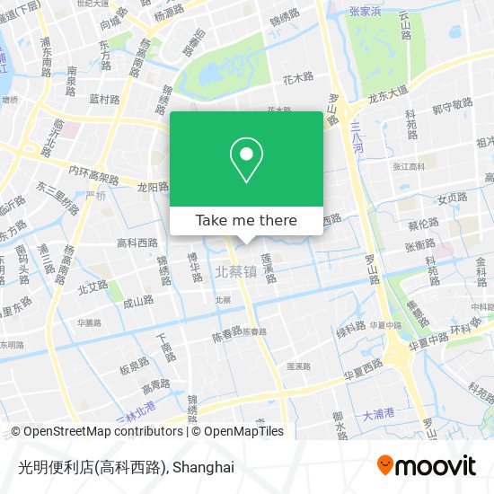 光明便利店(高科西路) map