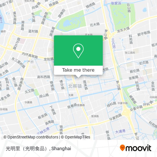 光明里（光明食品） map
