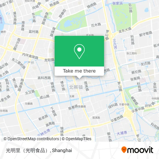 光明里（光明食品） map