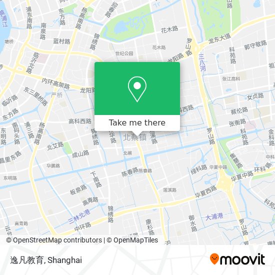 逸凡教育 map
