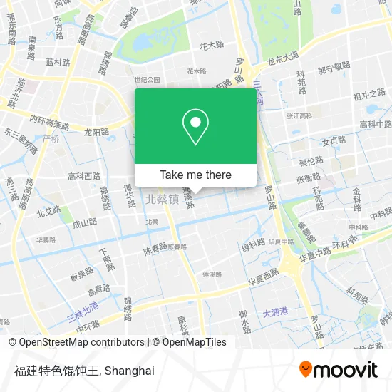 福建特色馄饨王 map
