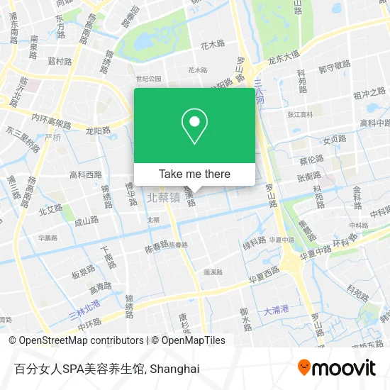 百分女人SPA美容养生馆 map