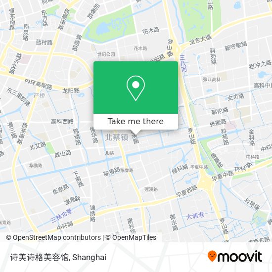 诗美诗格美容馆 map