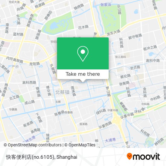 快客便利店(no.6105) map
