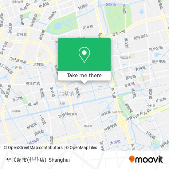 华联超市(菲菲店) map