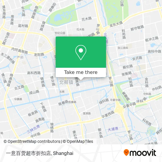 一意百货超市折扣店 map