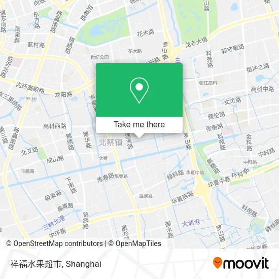 祥福水果超市 map