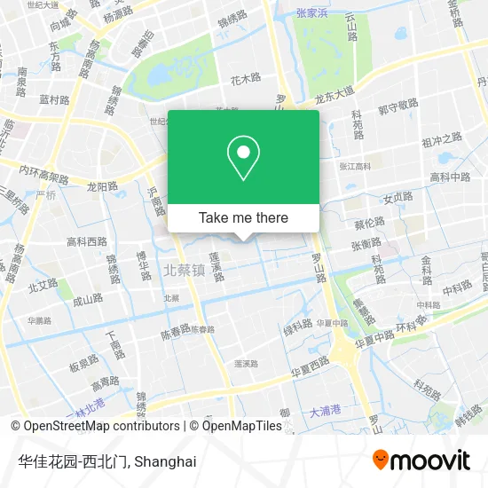 华佳花园-西北门 map